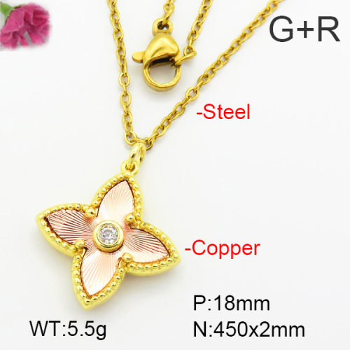 Fashion Copper Necklace  TN7000006baka-G030