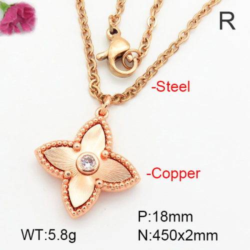 Fashion Copper Necklace  TN7000007baka-G030