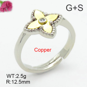 Fashion Copper Ring  TR7000004vbnb-G030