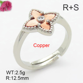 Fashion Copper Ring  TR7000006vbnb-G030