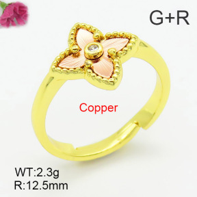 Fashion Copper Ring  TR7000007vbnb-G030
