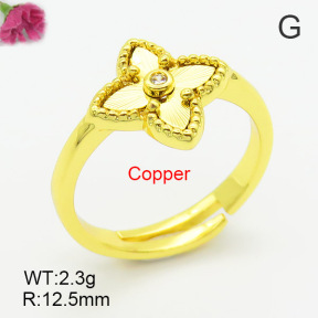 Fashion Copper Ring  TR7000009vbnb-G030
