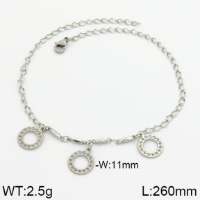 Stainless Steel Anklets  2A9000080ablb-350