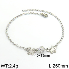 Stainless Steel Anklets  2A9000085ablb-350