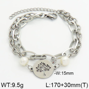 Stainless Steel Bracelet  2B3000179bbov-350