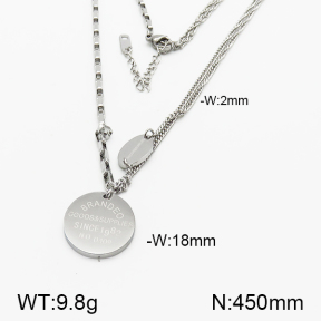 Stainless Stee Necklace  5N2000748bbov-669