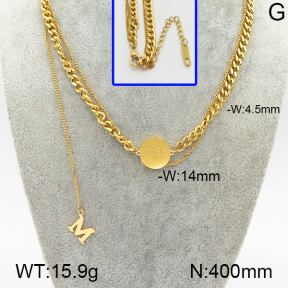 Stainless Stee Necklace  5N2000749bhva-669