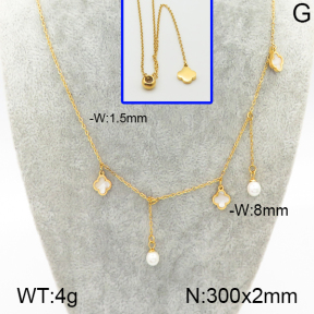 Stainless Stee Necklace  5N4000521vhha-669