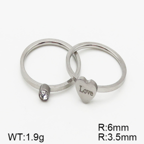 Stainless Steel Ring  6--9#  5R4000963bbov-617