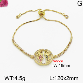 Fashion Copper Bracelet  F5B400422bhva-J101