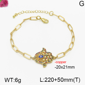 Fashion Copper Bracelet  F5B400438bhva-J101