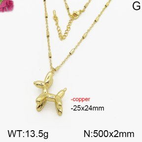 Fashion Copper Necklace  F5N200095vhha-J101
