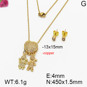 Fashion Copper Sets  F5S000690bhia-J101