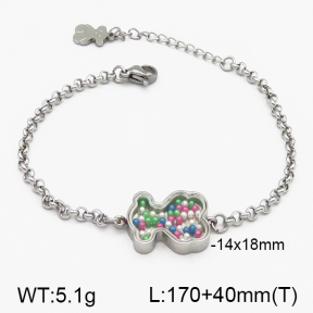 SS Bear Bracelets  TB5000076vhnv-659