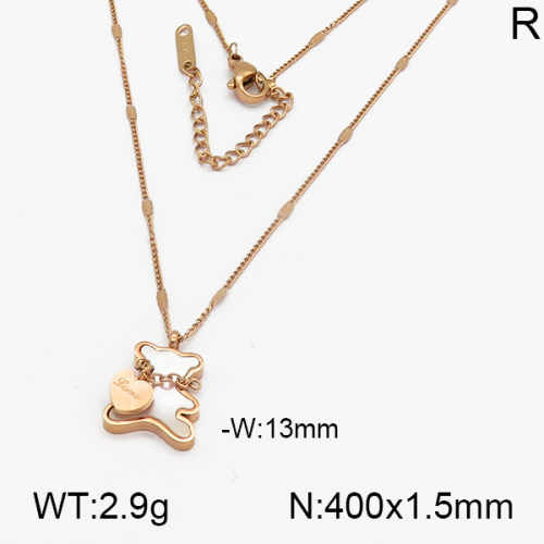 SS Bear Necklaces  TN5000080vbpb-373