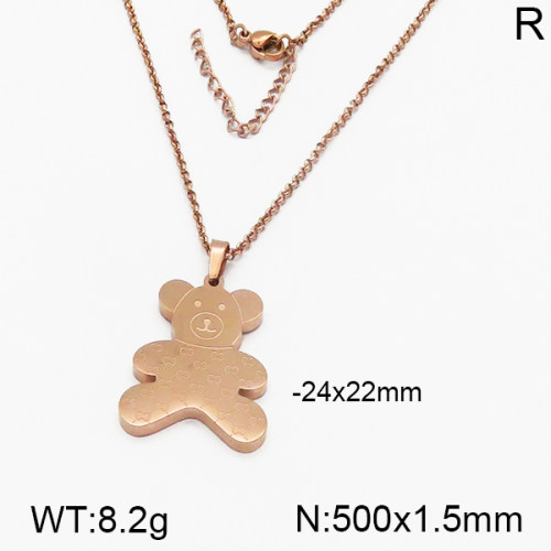 SS Bear Necklaces  TN5000082ahlv-659