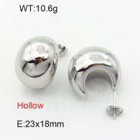 Stainless Steel Earrings  3E2004680bhva-066