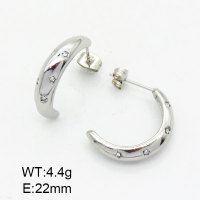 Stainless Steel Earrings  3E4003341bhva-066