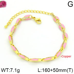 Fashion Copper Bracelet  F2B300110ahlv-J45