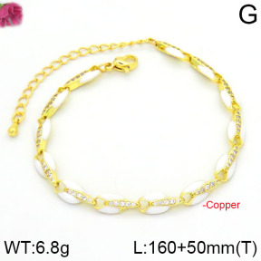 Fashion Copper Bracelet  F2B300112ahlv-J45