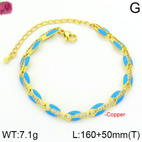 Fashion Copper Bracelet  F2B300114ahlv-J45