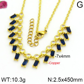 Fashion Copper Necklace  F2N400198vila-J45