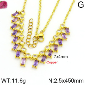 Fashion Copper Necklace  F2N400200vila-J45