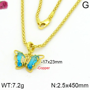 Fashion Copper Necklace  F2N400202ahlv-J45