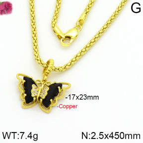 Fashion Copper Necklace  F2N400205ahlv-J45