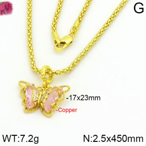 Fashion Copper Necklace  F2N400207ahlv-J45