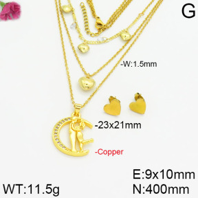 Fashion Copper Sets  F2S000643ahjb-J71