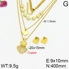 Fashion Copper Sets  F2S000646ahjb-J71