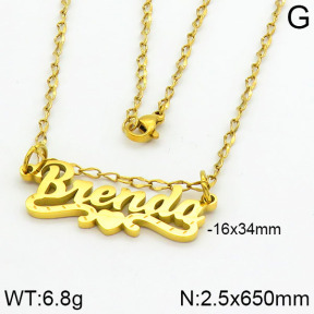 Stainless Steel Necklace  2N2000290vbnb-669