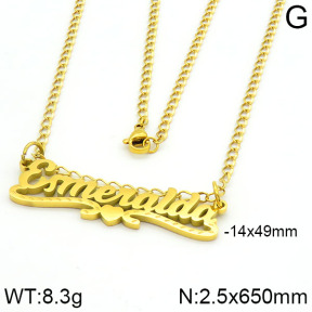 Stainless Steel Necklace  2N2000307vbnb-669