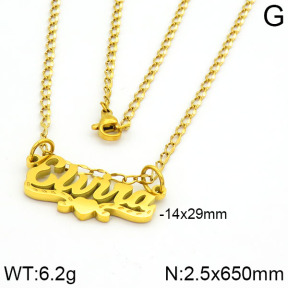 Stainless Steel Necklace  2N2000313vbnb-669