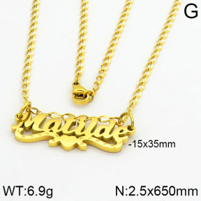Stainless Steel Necklace  2N2000324vbnb-669