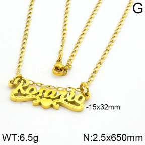 Stainless Steel Necklace  2N2000345vbnb-669