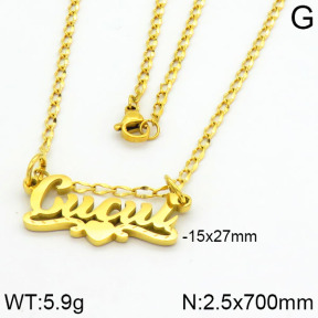 Stainless Steel Necklace  2N2000350vbnb-669