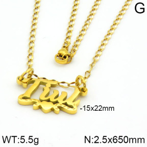 Stainless Steel Necklace  2N2000352vbnb-669