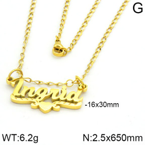 Stainless Steel Necklace  2N2000356vbnb-669