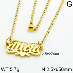Stainless Steel Necklace  2N2000357vbnb-669