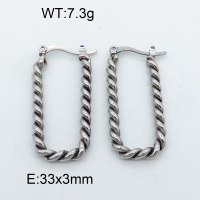 Stainless Steel Earrings  3E2002558bbov-066