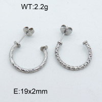Stainless Steel Earrings  3E2002568bbml-066