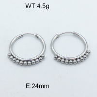 Stainless Steel Earrings  3E2003788bhva-066