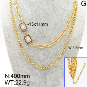 Stainless Steel Necklace  5N4000525vhov-662