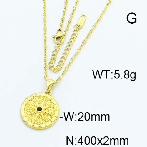 Stainless Steel Necklace  6N4003214vhha-066