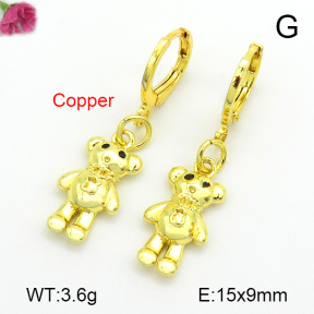 Fashion Copper Earrings  F7E200017avja-L017