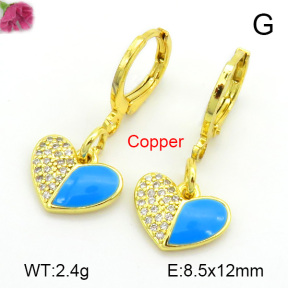 Fashion Copper Earrings  F7E300077ablb-L017