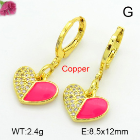 Fashion Copper Earrings  F7E300080ablb-L017