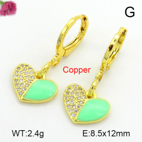 Fashion Copper Earrings  F7E300081ablb-L017